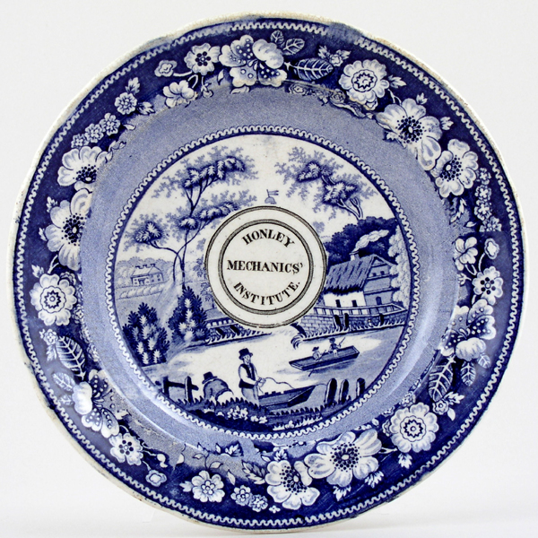 Plate Honley Mechanics Institute c1845